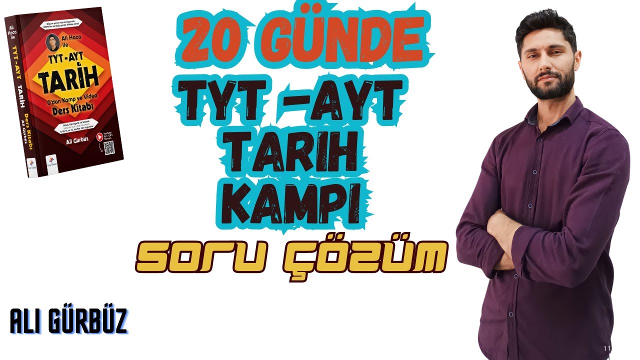 5.Gün | İslam Medeniyetinin Doğuşu | Soru Çözüm |  TYT-AYT Tarih Kampı - Ali Gürbüz