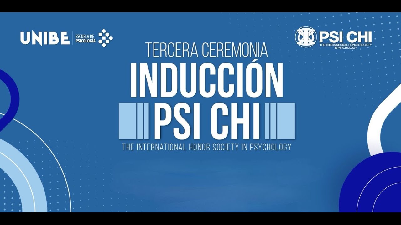 Tercera Ceremonia de Inducción Psi Chi