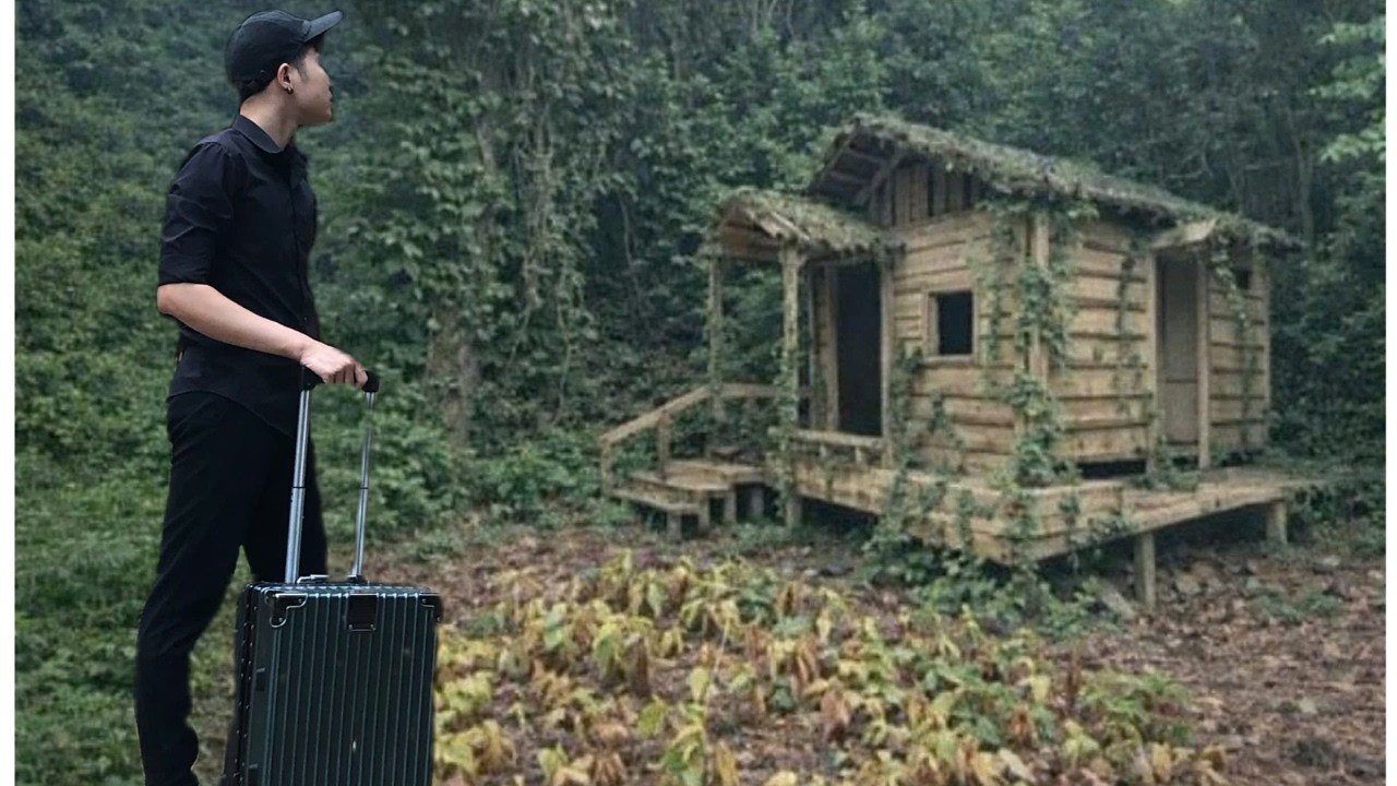 The chef left the city to live in the forest &ndash; building his own farm and cooking delicious meals.