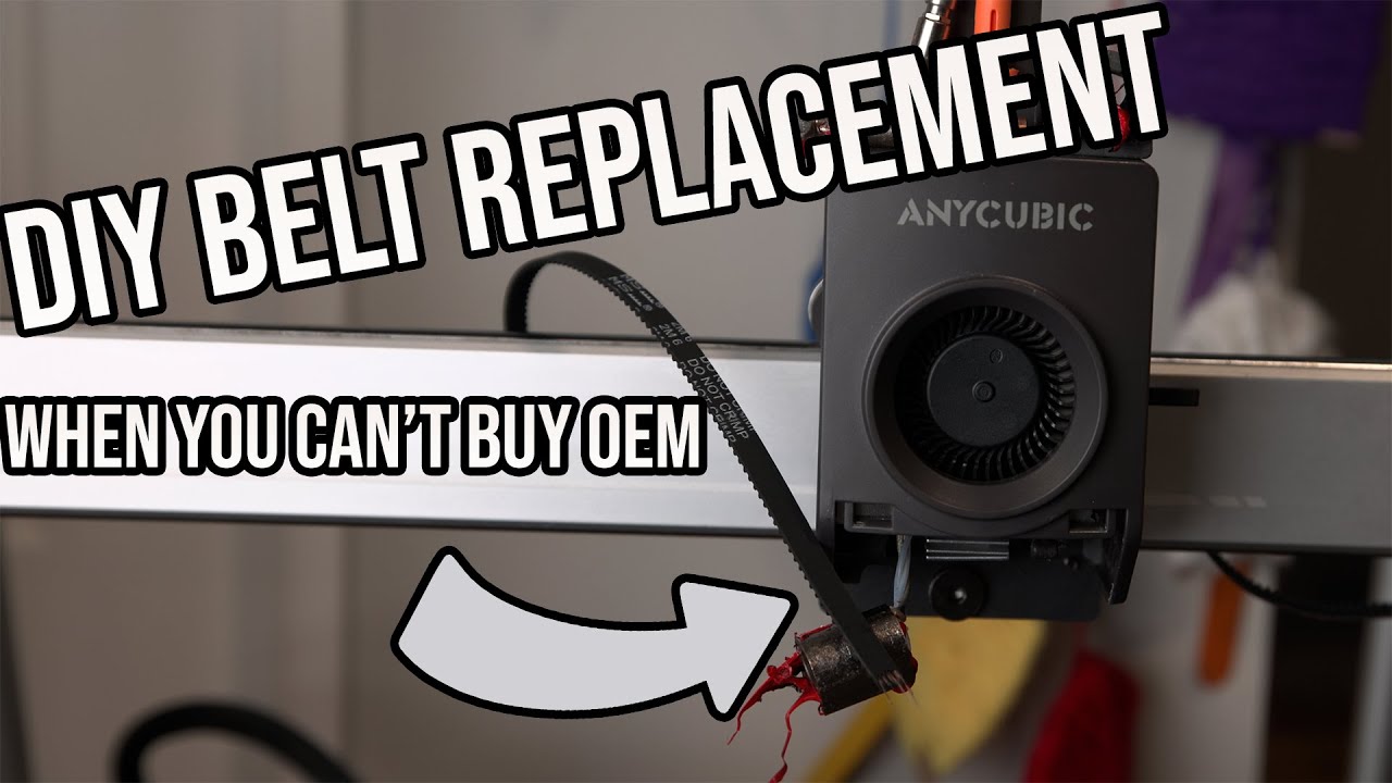 Kobra 3 Max Belt Replacement And Error 10411 TMC or Extruder Overheating