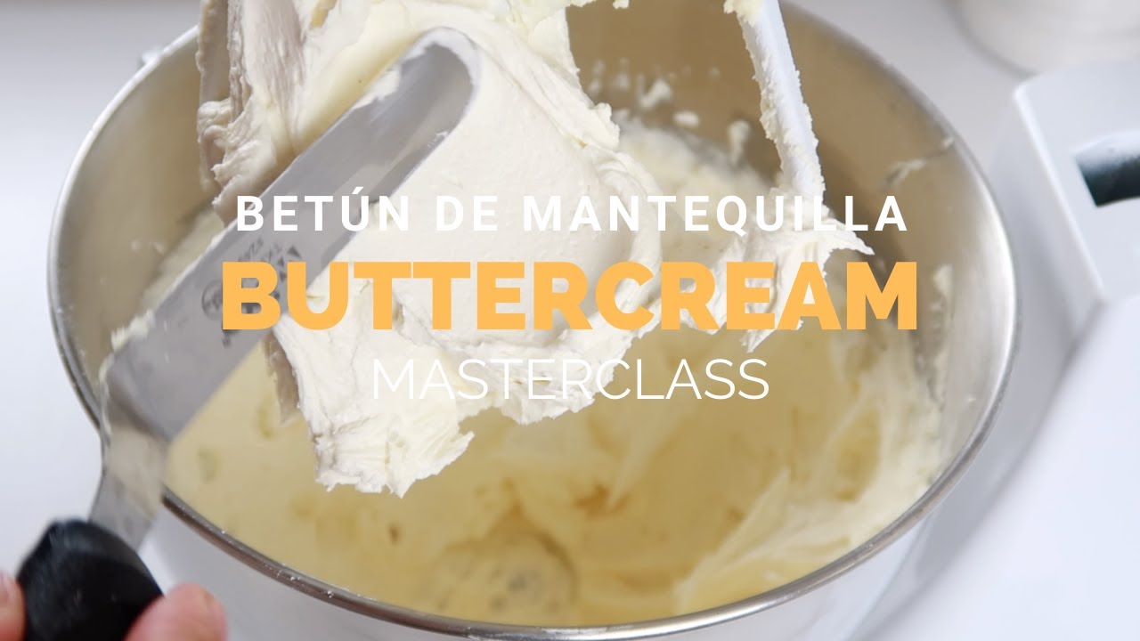 Cómo hacer buttercream / receta de betún de mantequilla para pastel