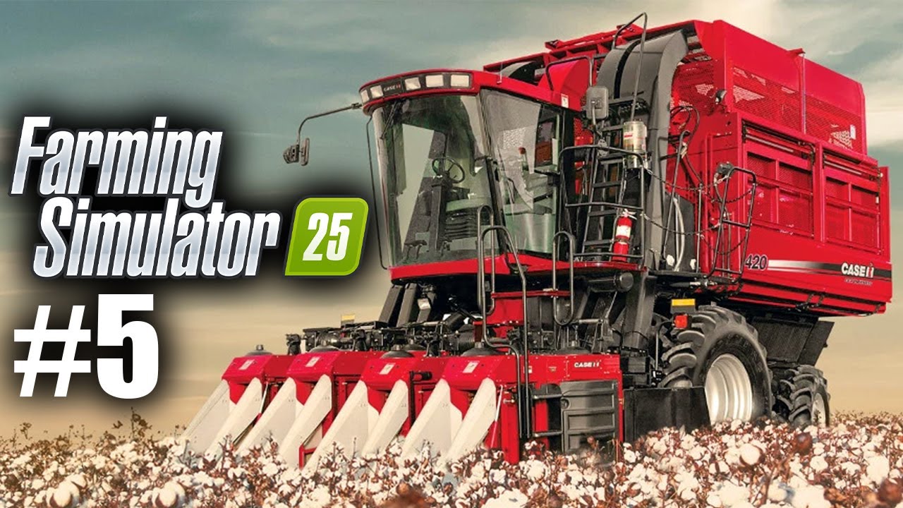 KREDİ İLE TARLA ALIP PAMUK HASADI YAPTIK !! Farming Simulator 25 #5