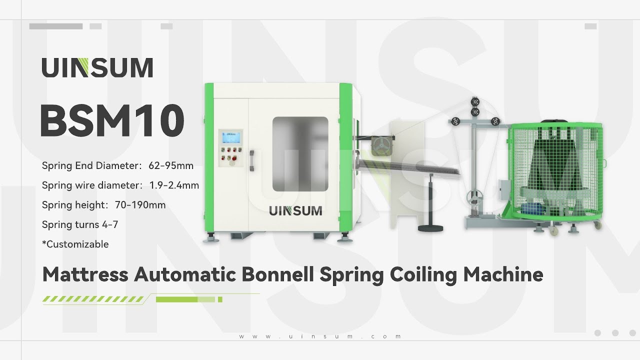 Mattress  Automatic Bonnell  Spring Coiling Machine for Hotel/Home Mattress Making
