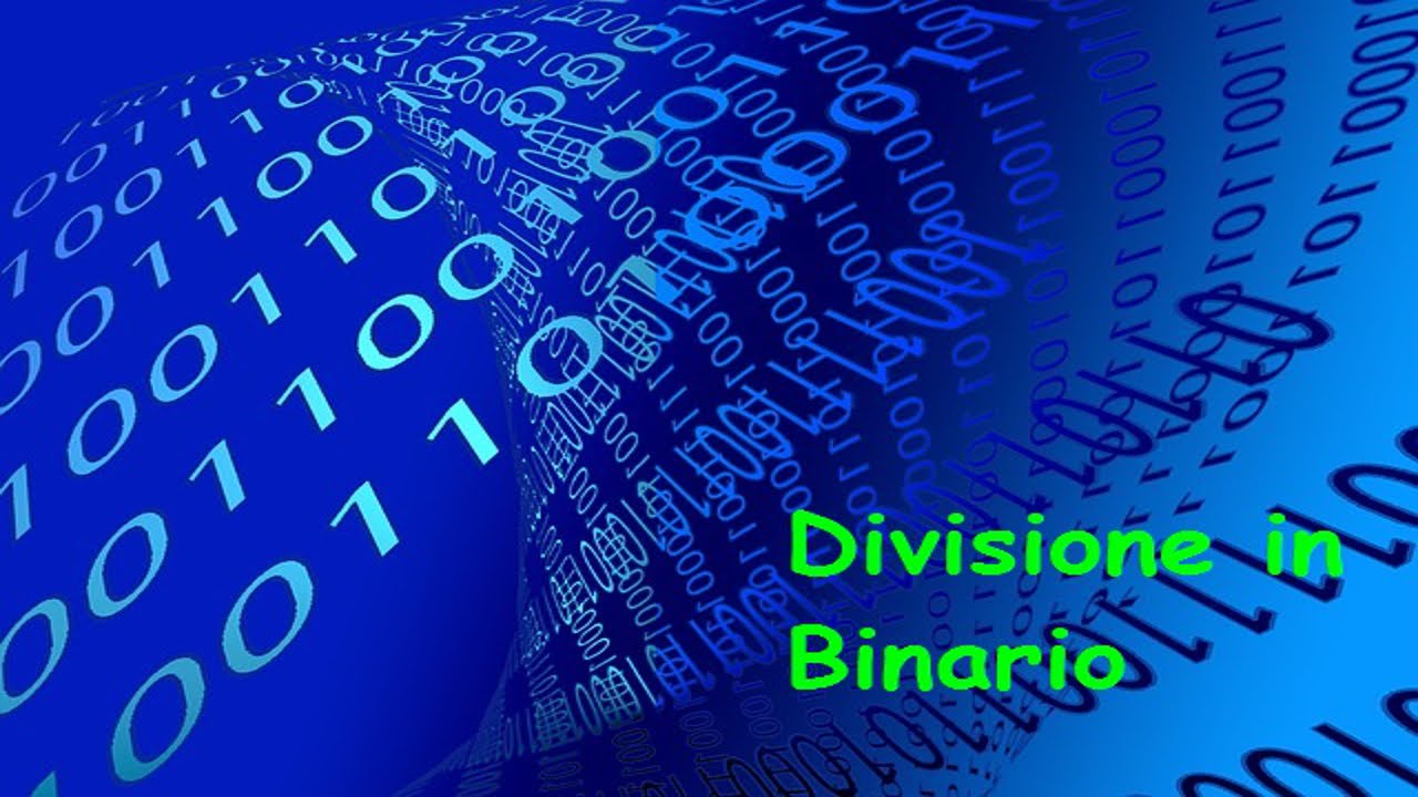 Divisione di due numeri binari