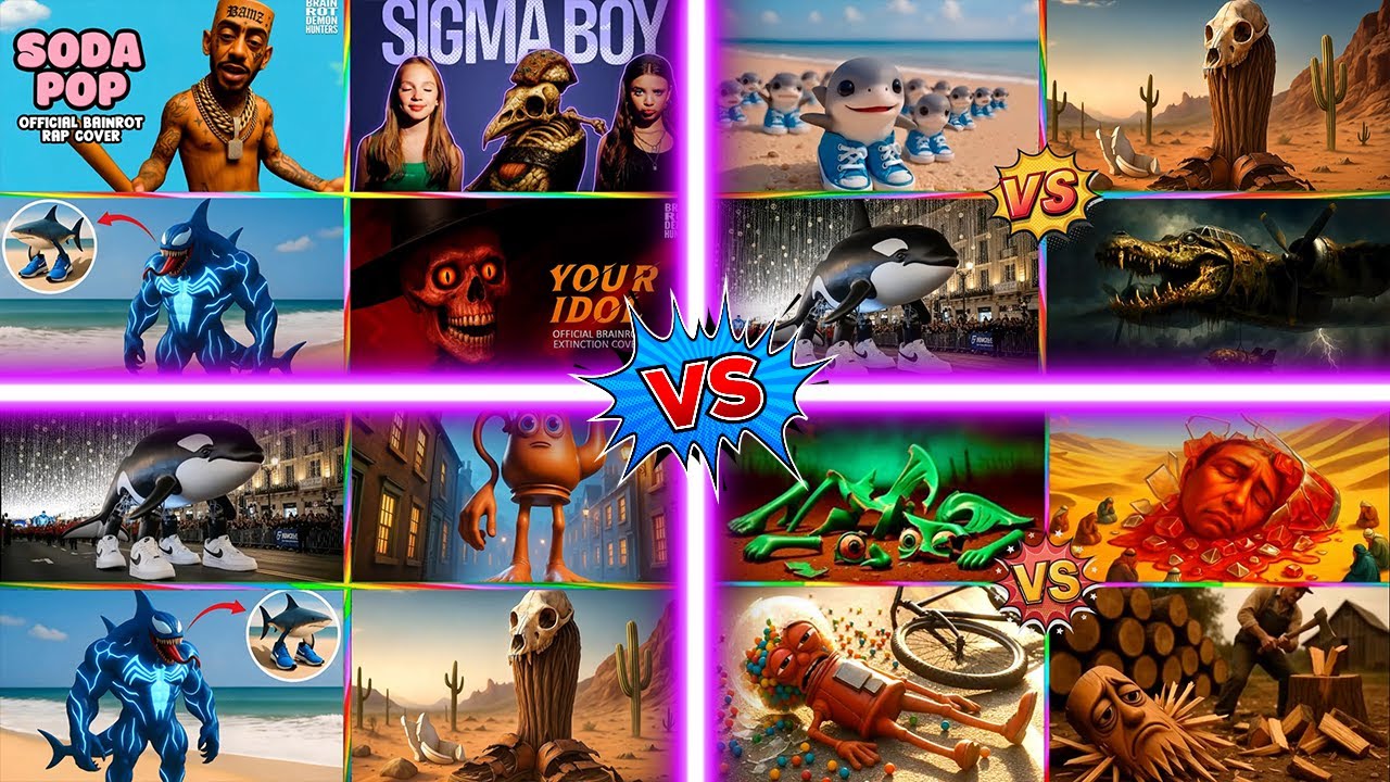 BRAINROT NIGHT APOCALYPSE MODE 🆚 SONIC EXE VOID CHAOS 🆚 ZOMBIE ANIME 🆚 SKIBIDI RUSH - Tiles Hop EDM