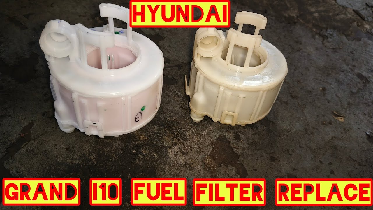 Hyundai grand i10 petrol Fuel filter replace