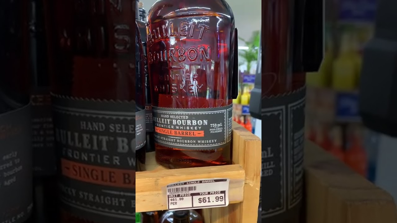 Bulleit Bourbon single barrel