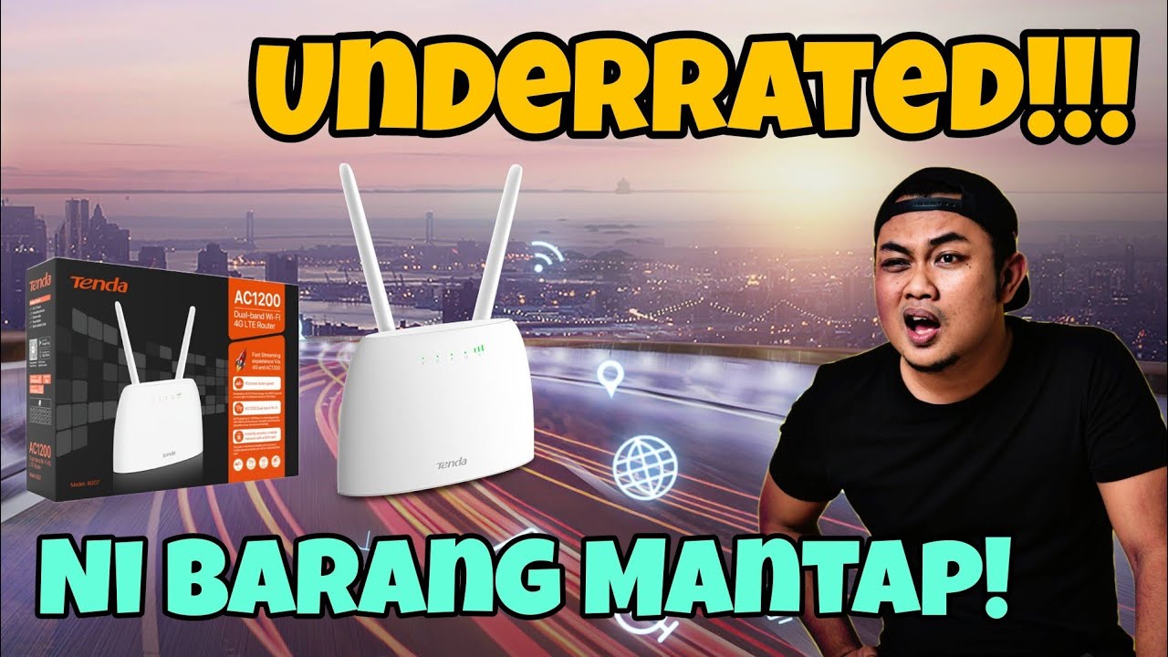 Modem Ni Bukan Jenama HUAWEI-Tapi Buat Saya Jatuh CINTA-Mantap-Memang Puas Hati-TENDA AC1200 4G07