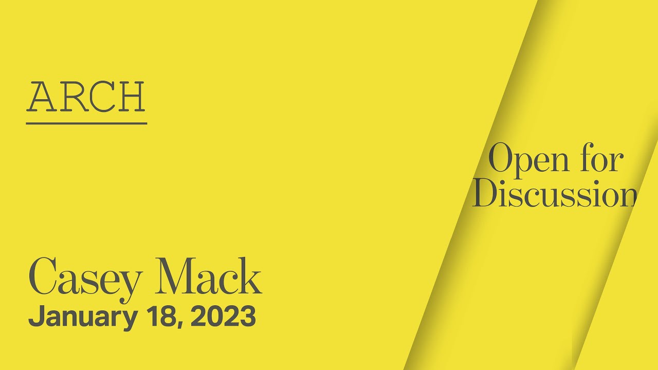 The Weitzman School Presents: Casey Mack