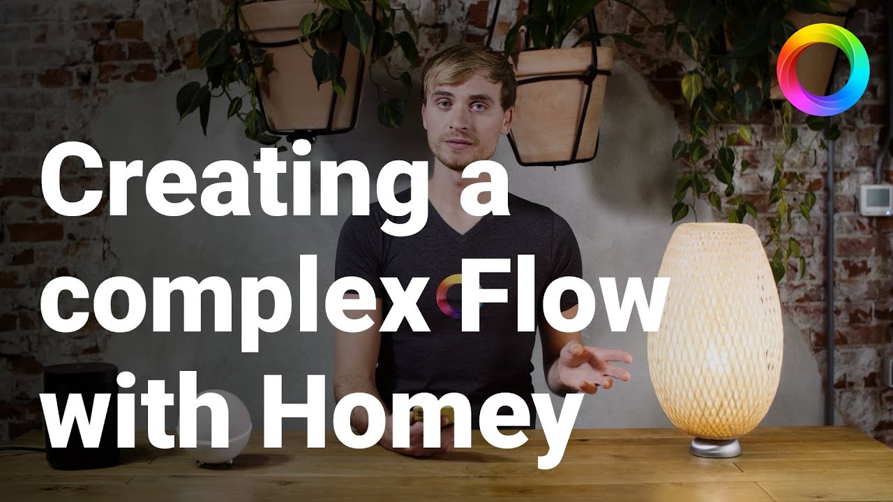 Creating a complex Flow with Homey