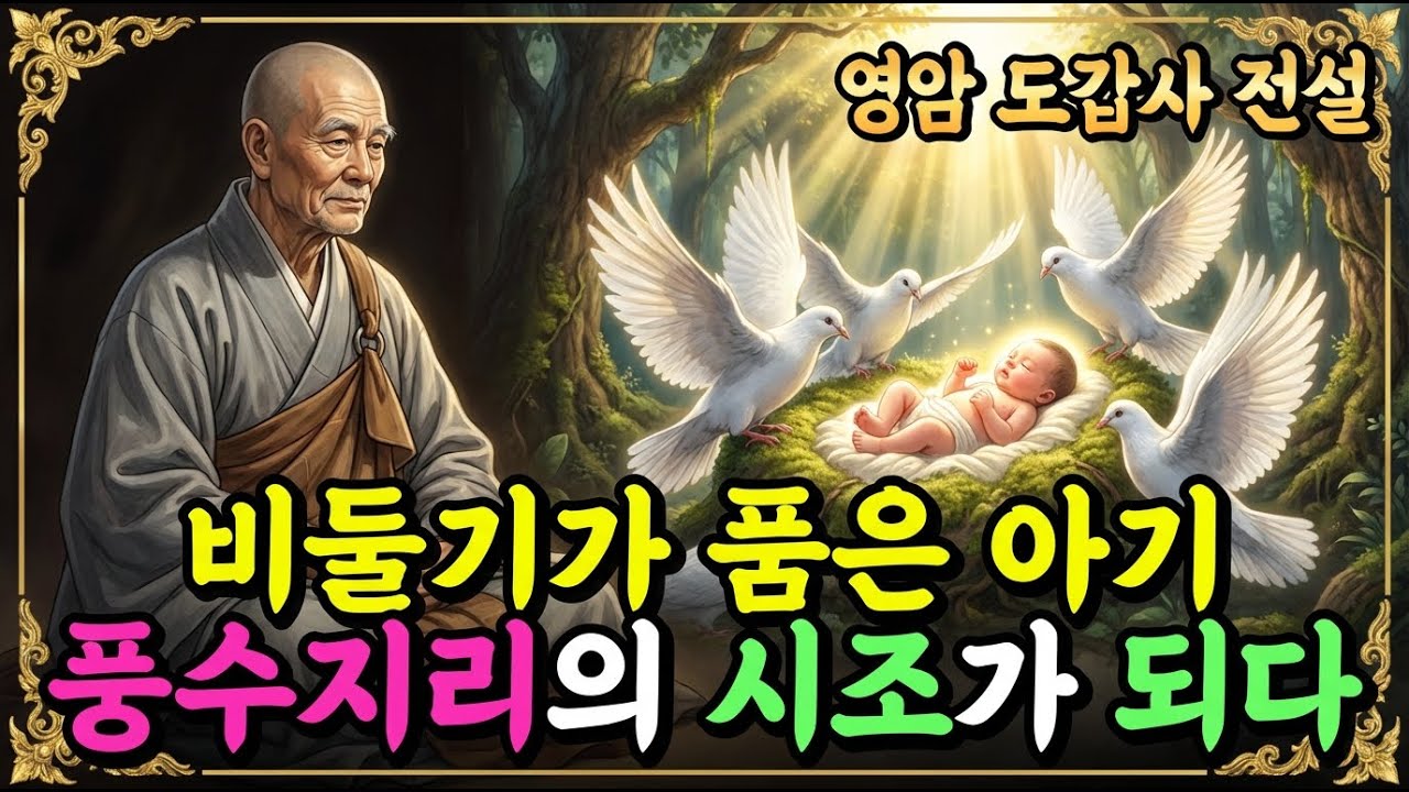 [불교이야기] 버려진 아기를 비둘기들이 품었다, 왜 새들은 그 아이를 살렸을까?ㅣ영암 도갑사 전설ㅣ자면서 듣는 불교이야기ㅣ불교소설