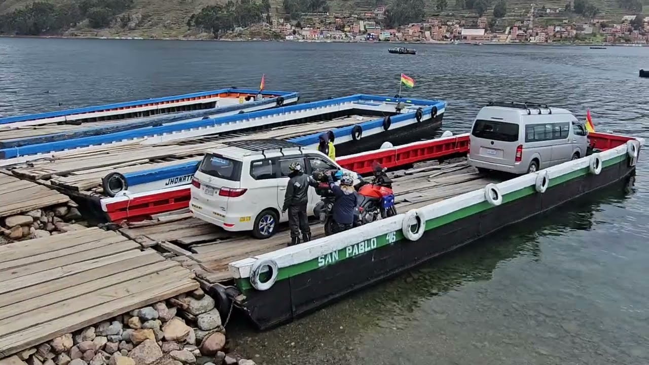 Transport auf dem Titicacasee 