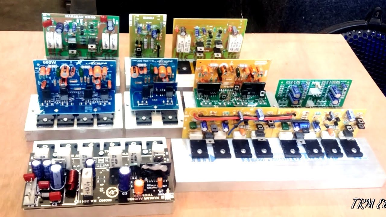 5.1 Amplifier subwoofer mono Fet amps  sale TR2sc 5200 , 1943 ( HD)