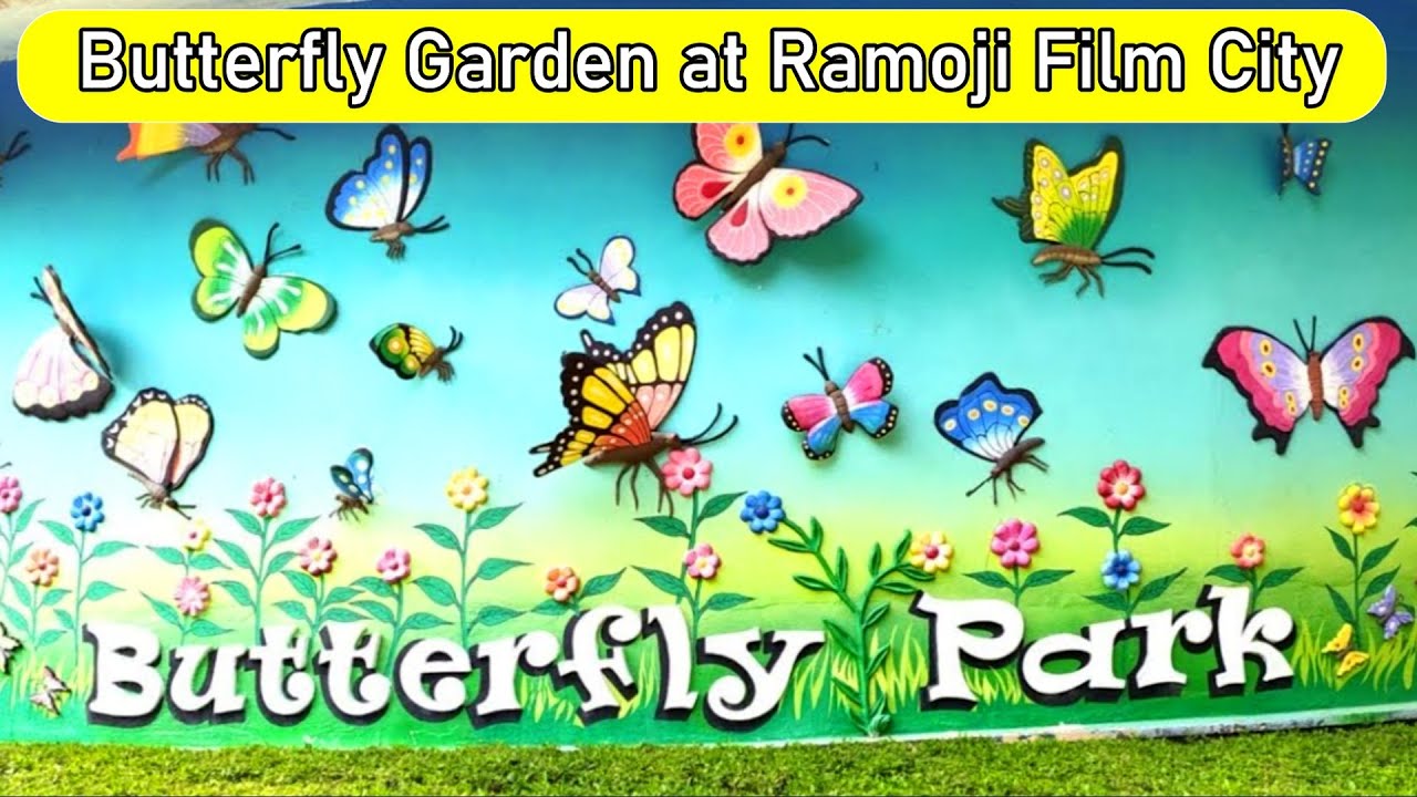 Butterfly Garden at Ramoji Film City || Butterfly Park || Butterfly Garden in Hyderabad Telangana