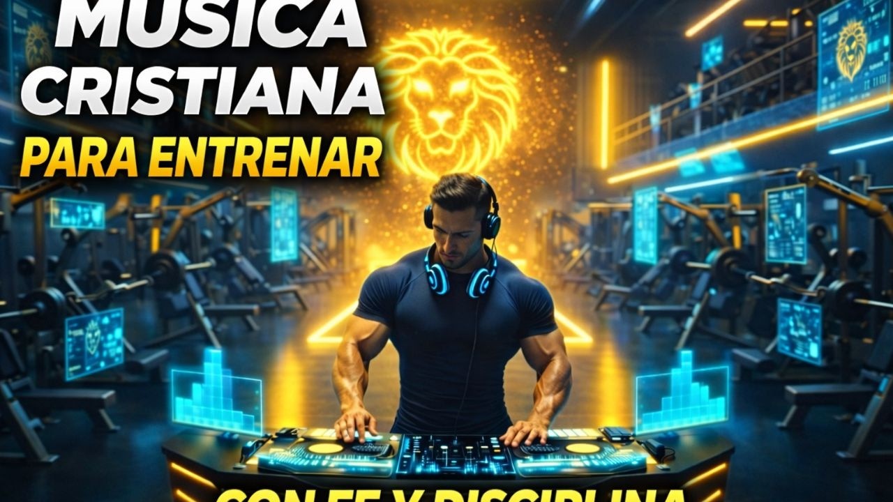 MÚSICA CRISTIANA PARA ENTRENAR 🔥 | CON FE Y DISCIPLINA 💪🦁