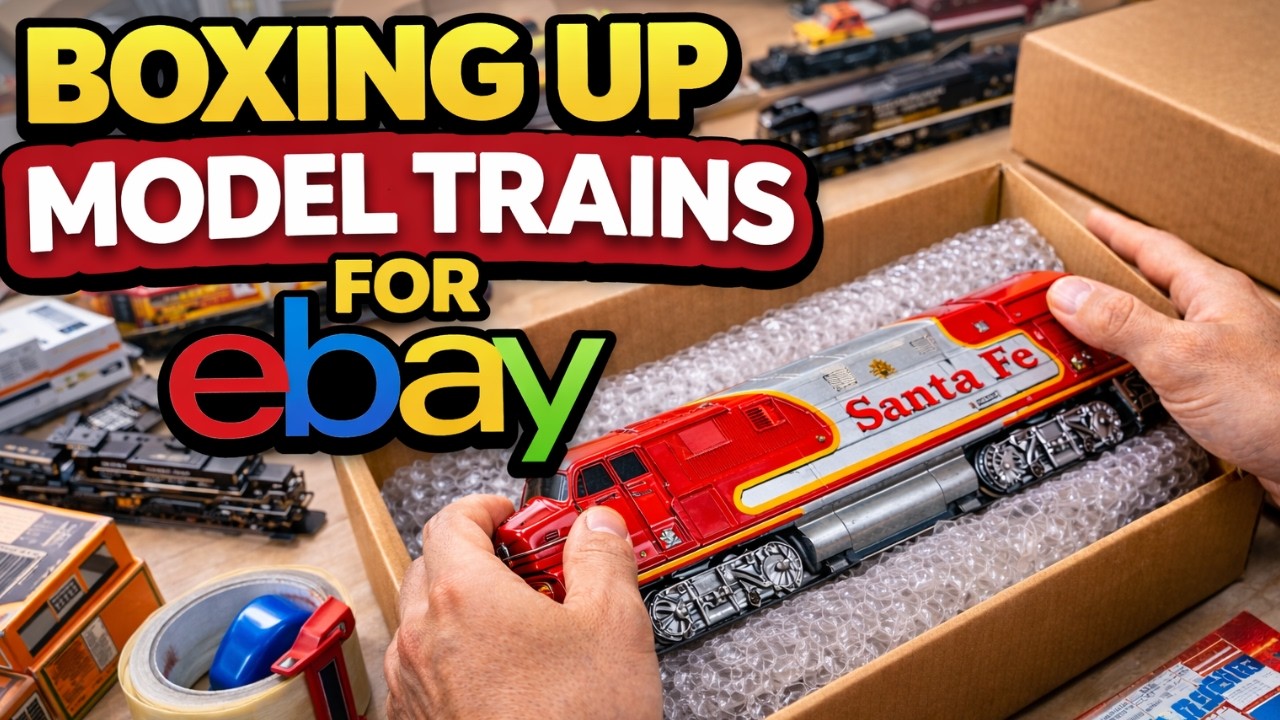 Buying, Listing & Shipping: My Day as an eBay Train Reseller