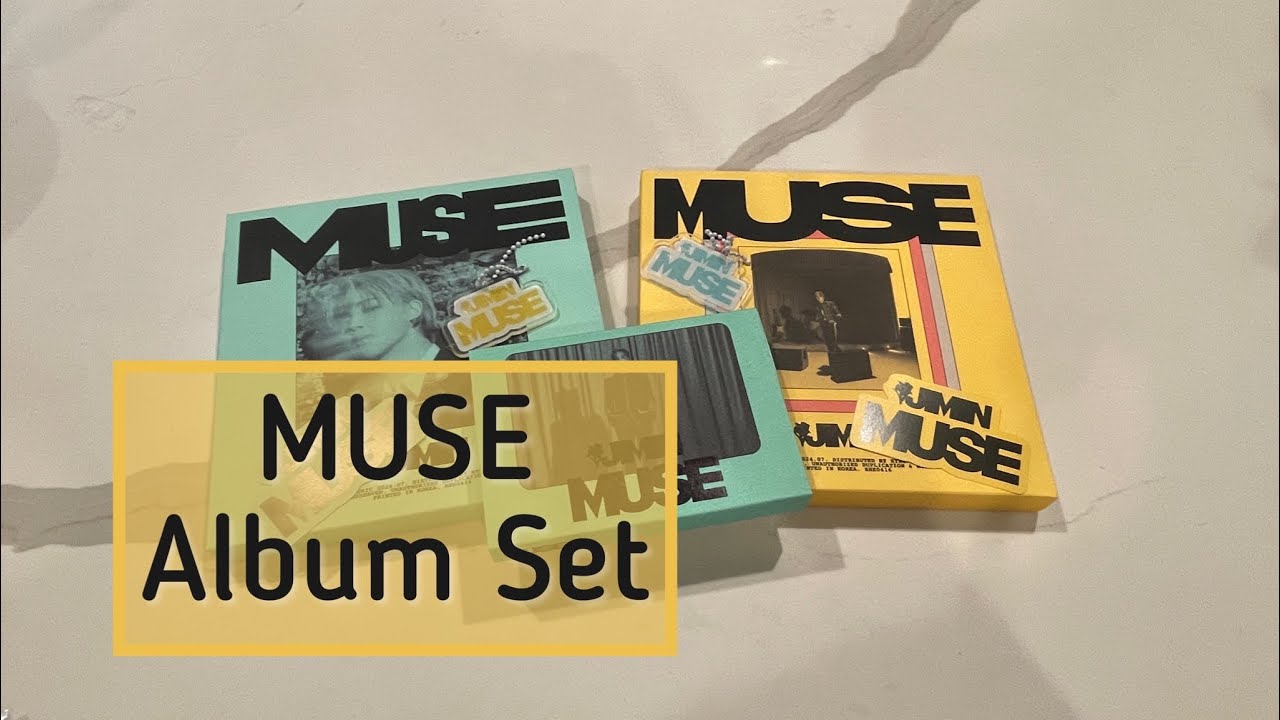 Jimin MUSE Album Set Unboxing
