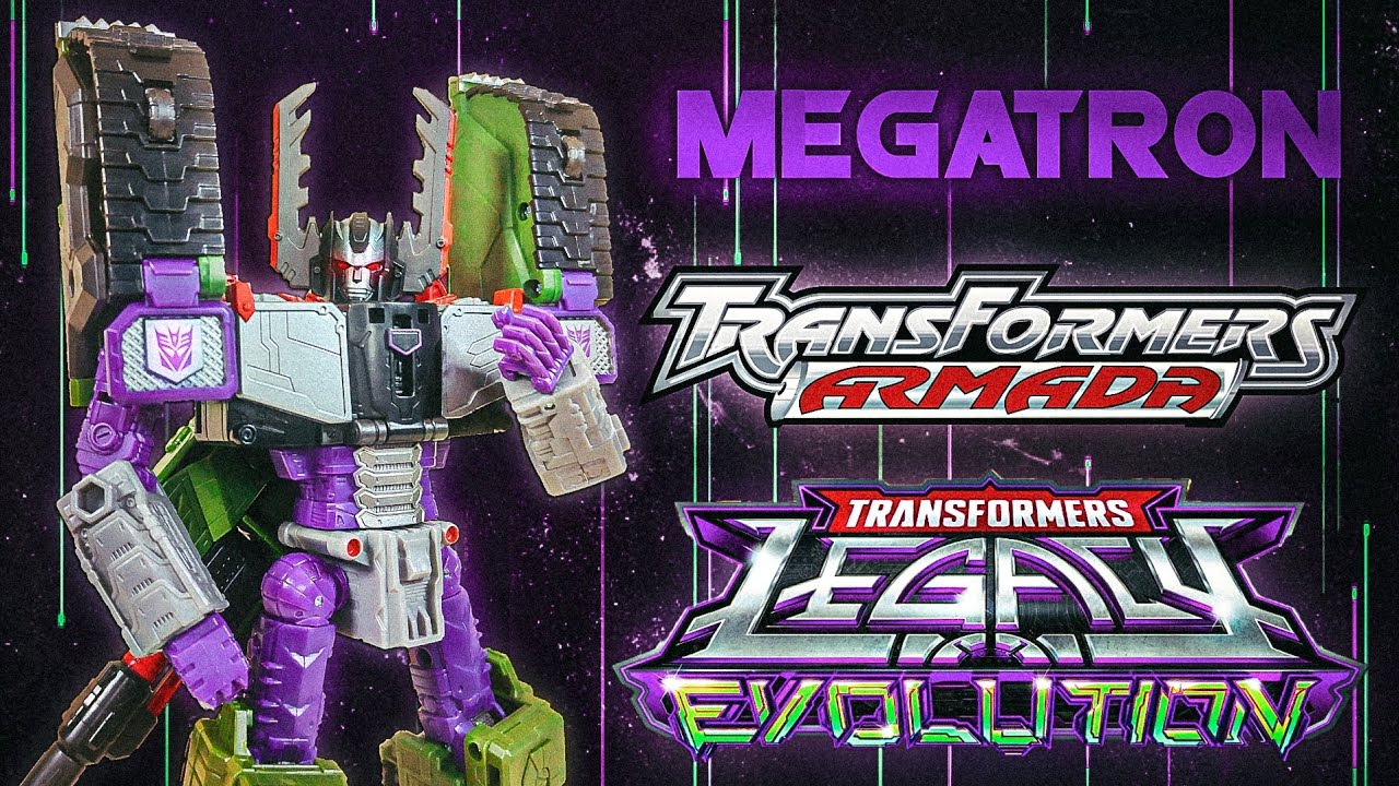 Обзор на фигурку TRANSFORMERS LEGACY EVOLUTION ARMADA UNIVERSE - MEGATRON