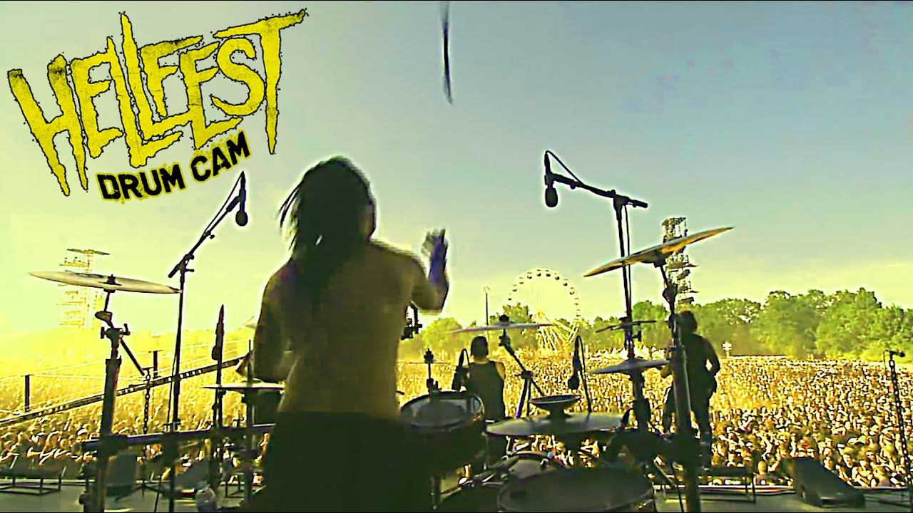 FRANKY COSTANZA DAGOBA HELLFEST DRUMCAM Nightfall