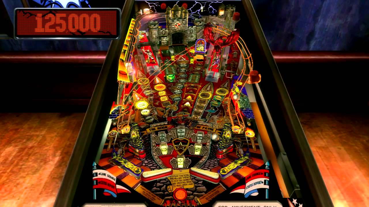 The Pinball Arcade - Medieval Madness - PS3 - 8.5B+ points