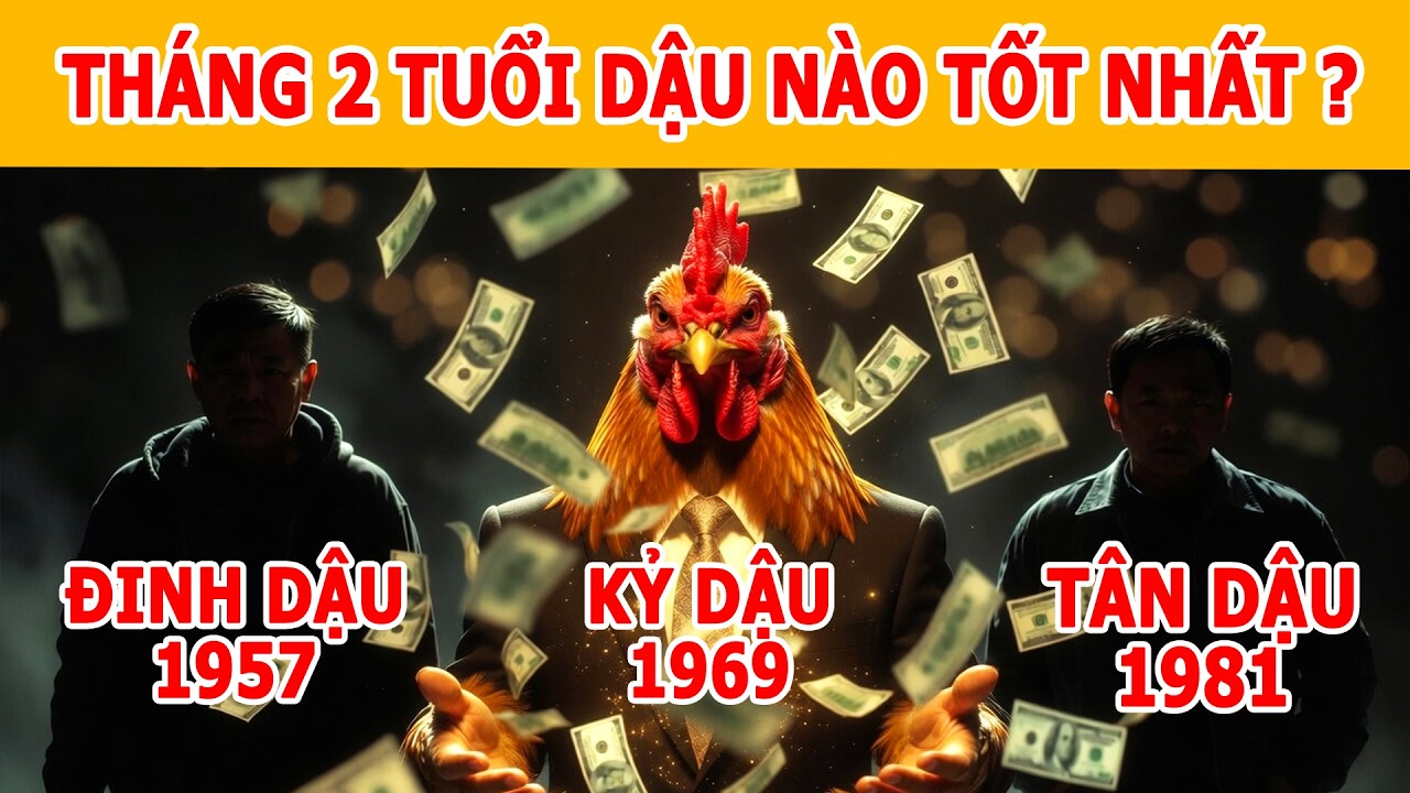 Tử Vi Tháng 2: 3 Tuổi Đinh Dậu 1957, Kỷ Dậu 1969, Tân Dậu 1981, Tuổi Dậu Nào Kiếm Tiền Tốt Nhất