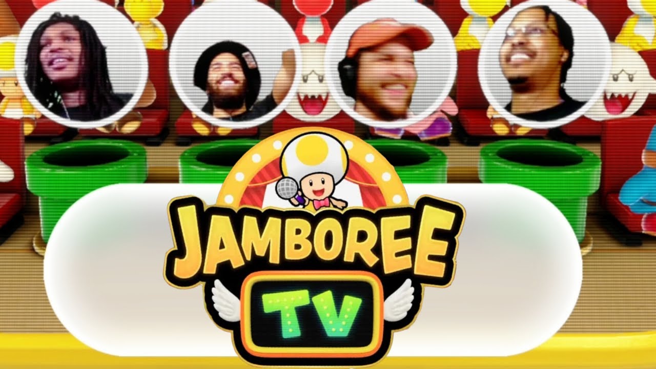 MY FIRST GAME ON THE ON SWITCH 2 w/ @PeeGTV @RicoTheGiant @berleezy  | Mario Party Jamboree TV