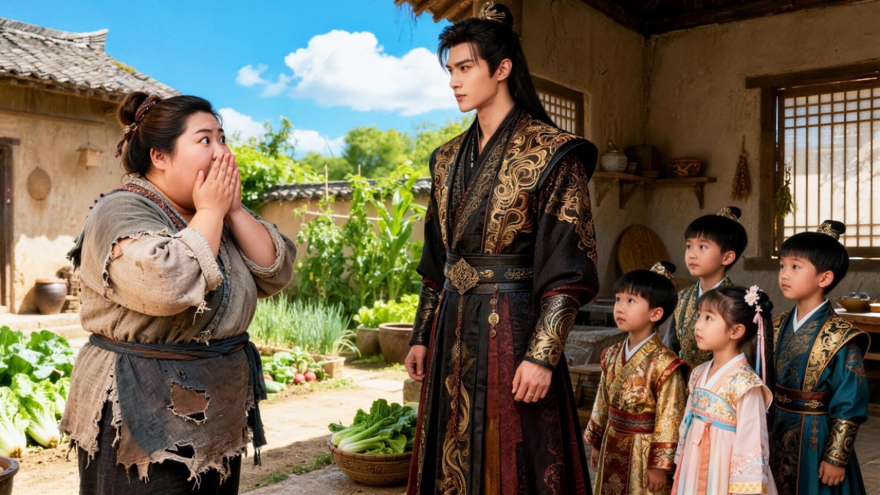 Tras renacer, se convirtió en madre de cuatro hijos y tiene un marido príncipe que la adora!