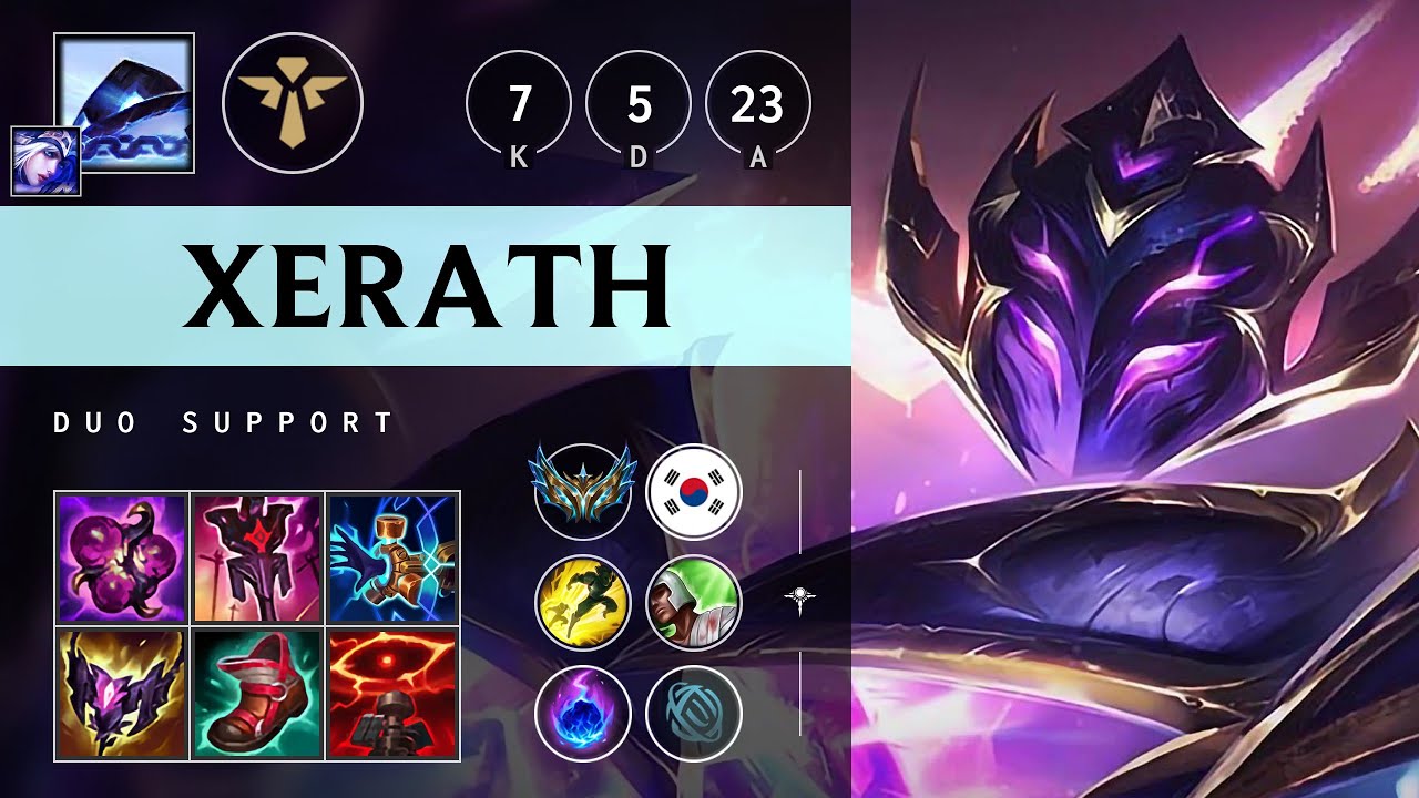 Xerath Support vs Renata Glasc: Rampage - KR Challenger Patch 14.23
