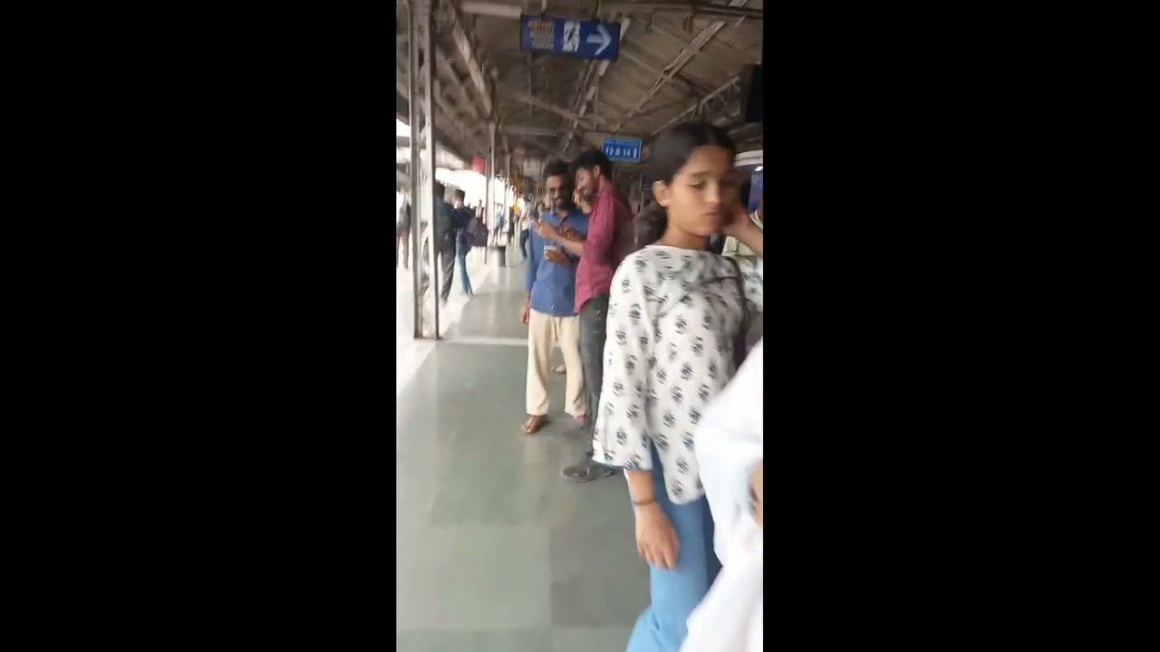 Platform 12 aur Flyover Bridge View | Dadar Station 