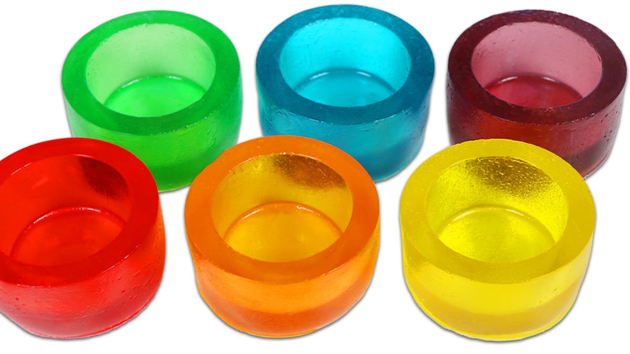 How to Make Delicious Rainbow Gummy Cups!