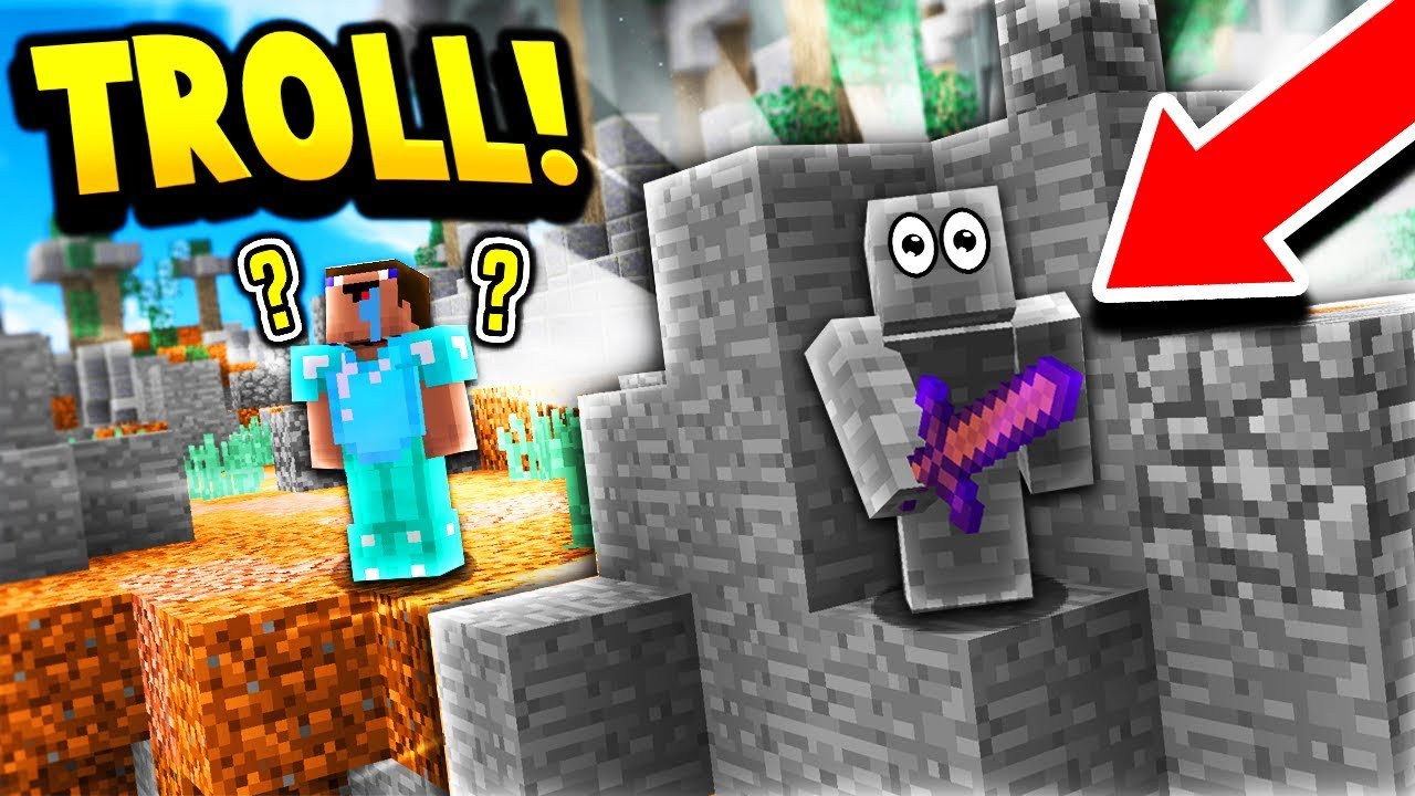 ОН МЕНЯ ТАК И НЕ НАШЕЛ!! (Камуфляжная игра Minecraft Skywars)