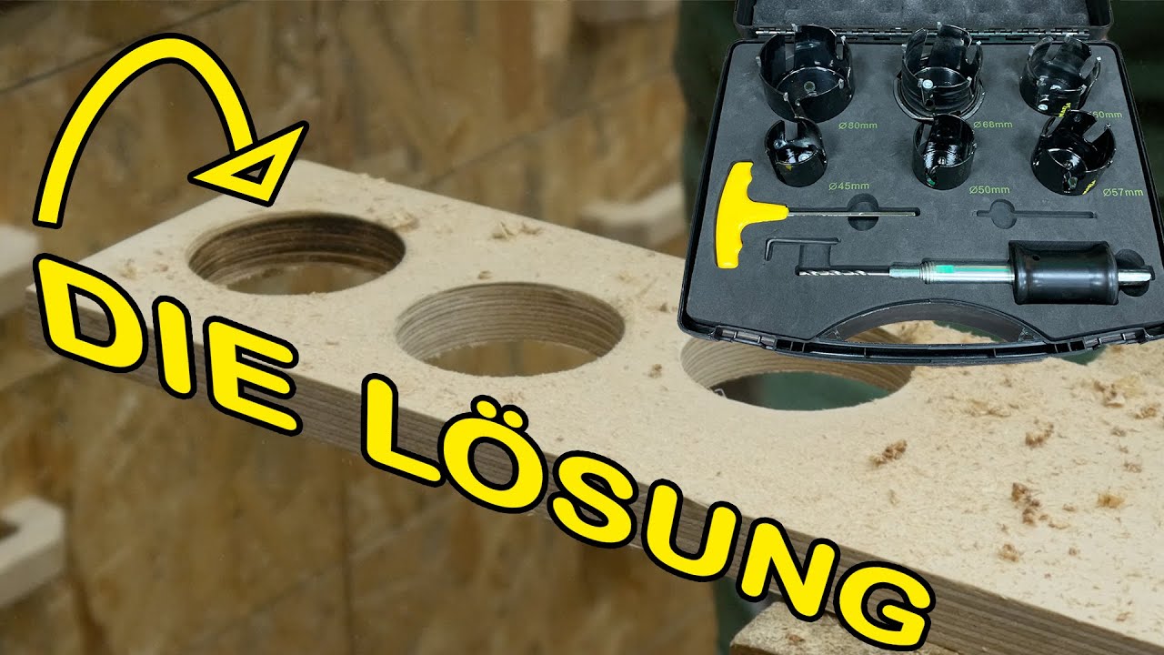 🛠️ Lochsäge mit Schnellauswerfersystem der FAMAG Pumpshank | Lets do it