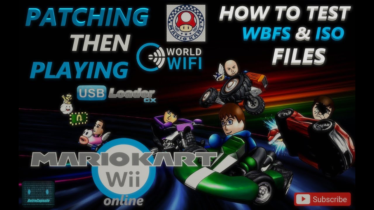 Wiimmfi Patch - TEST YOUR ISO's & WBFS files using Wii BACKUP MANANGER - then PLAY them ONLINE