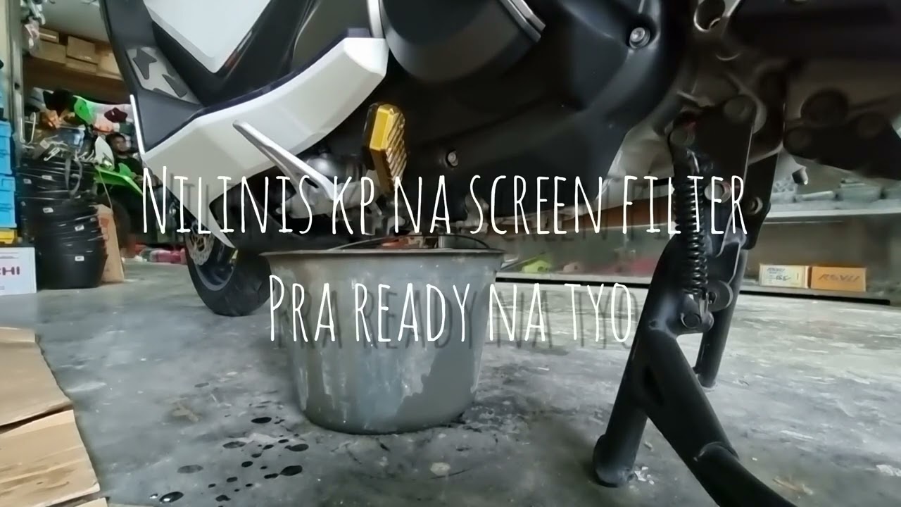 how to change oil kymco ak550.. diy