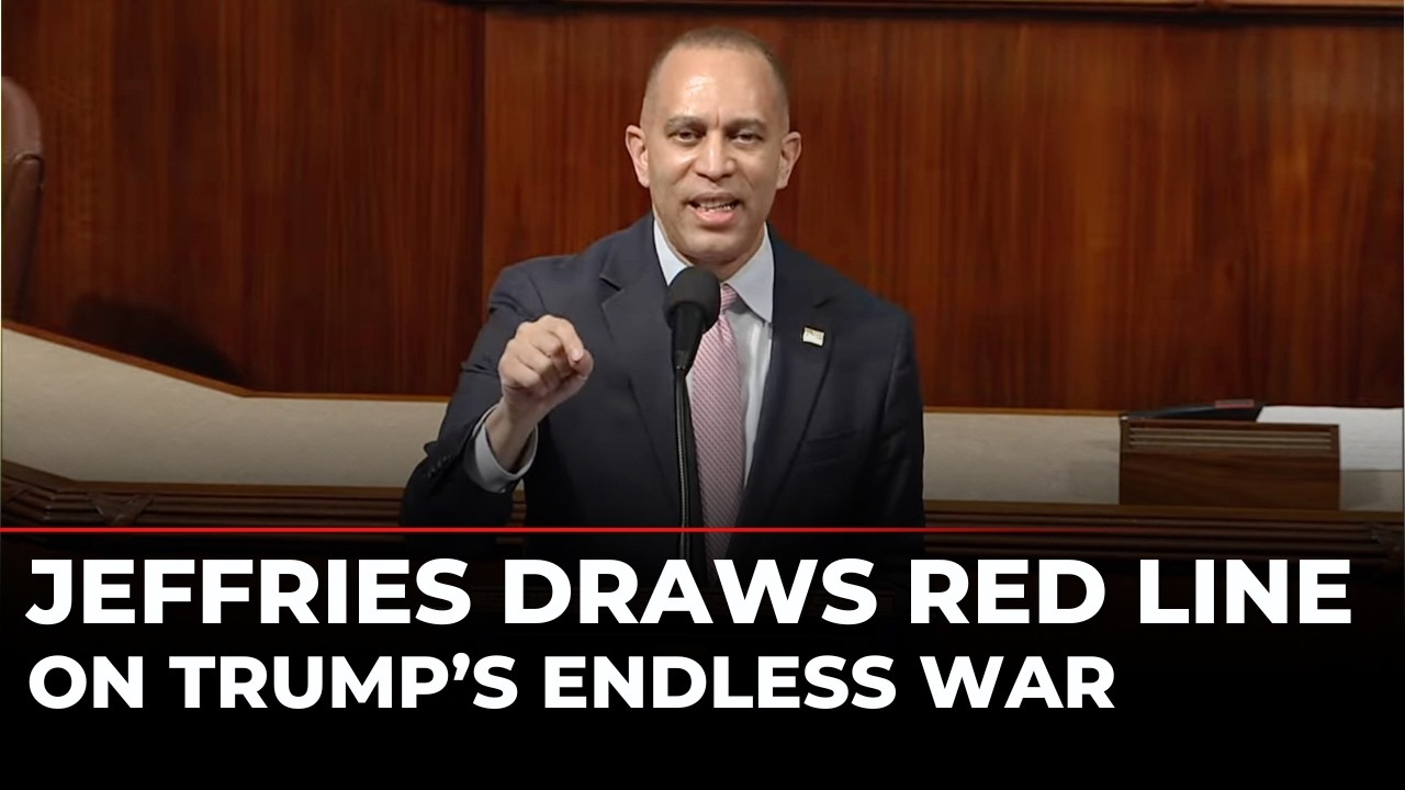 US House LIVE: ‘We’ll Not Rest Until…’ Hakeem Jeffries Roars Against Trump’s Iran War | Latest News