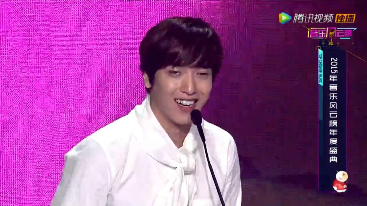 2015 Top Chinese Music Awards Media Recommneded Overseas Singer - Jung Yong Hwa