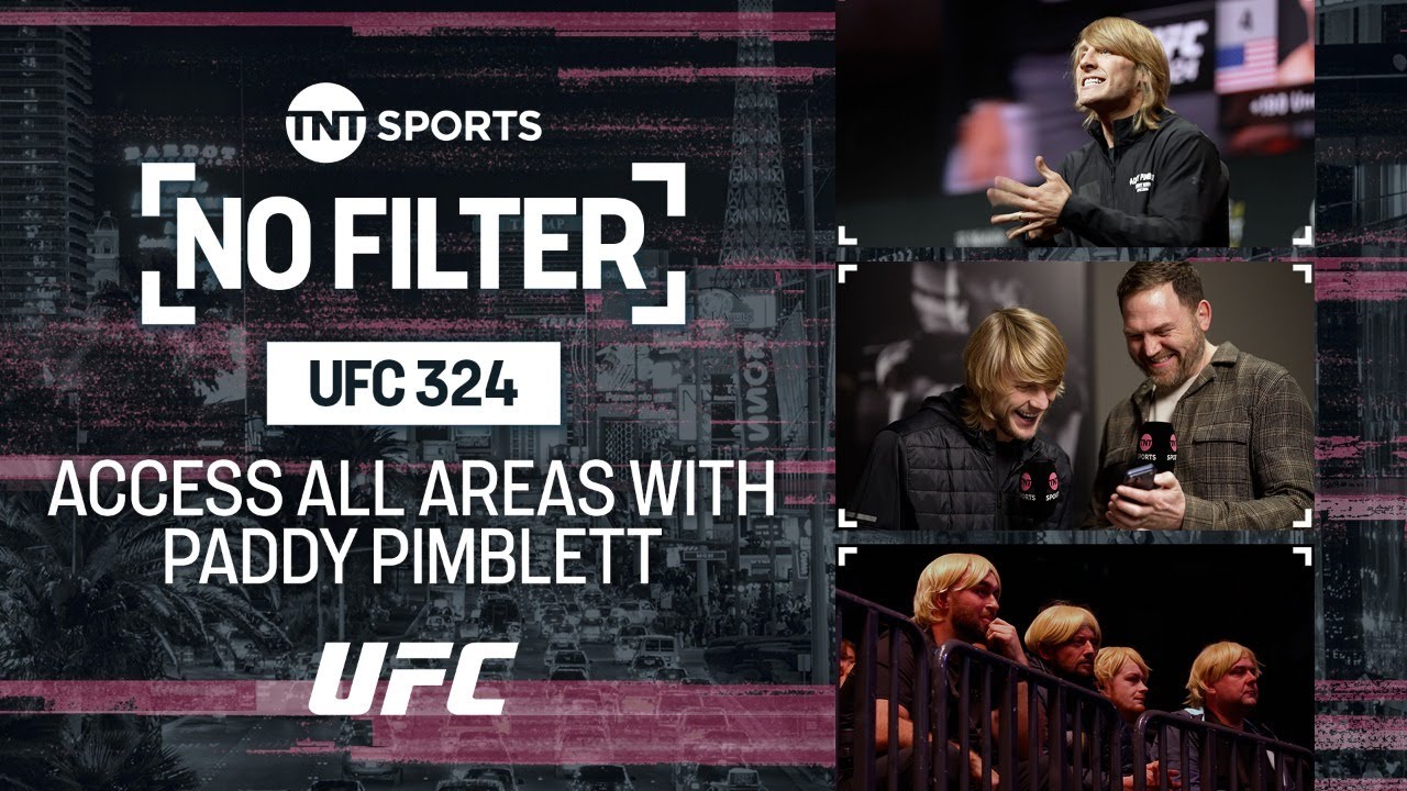 No Filter #UFC324 | Access All Areas with Paddy Pimblett ahead of Justin Gaethje SHOWDOWN! 🏆😮‍💨