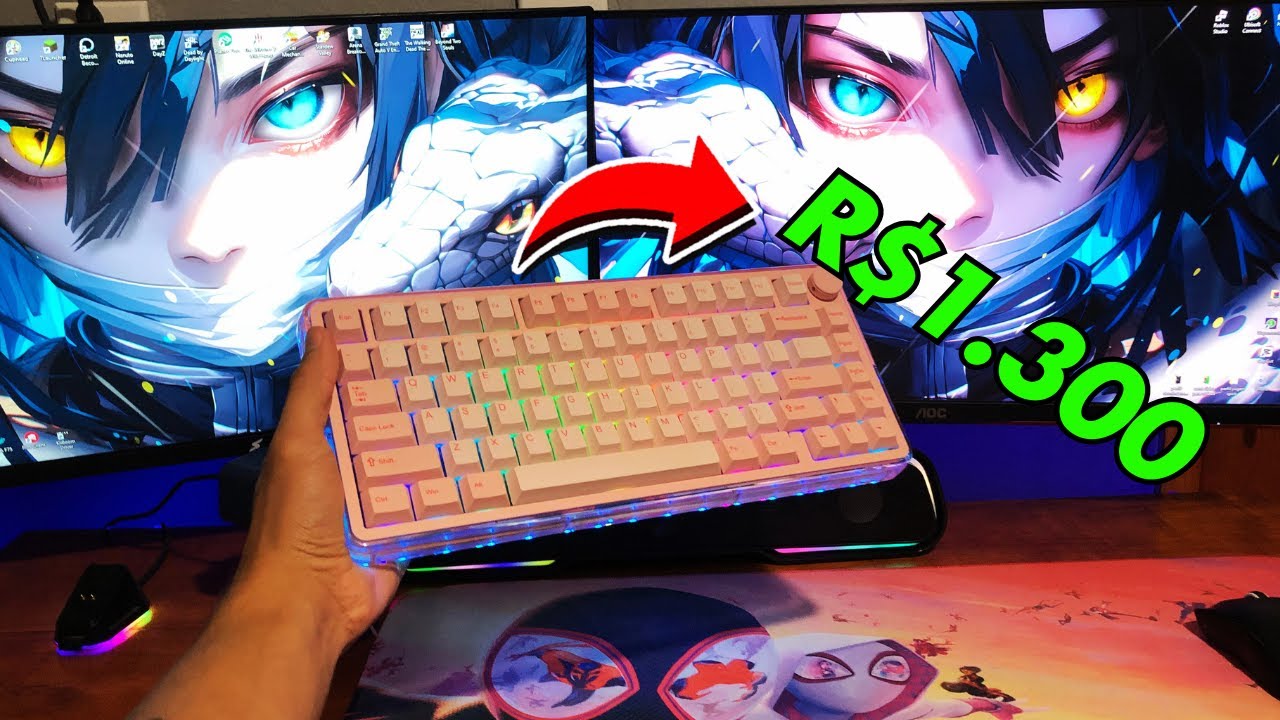 O TECLADO de R$1.300,00!! -  Kiiboom Breeze 75 UNBOXING