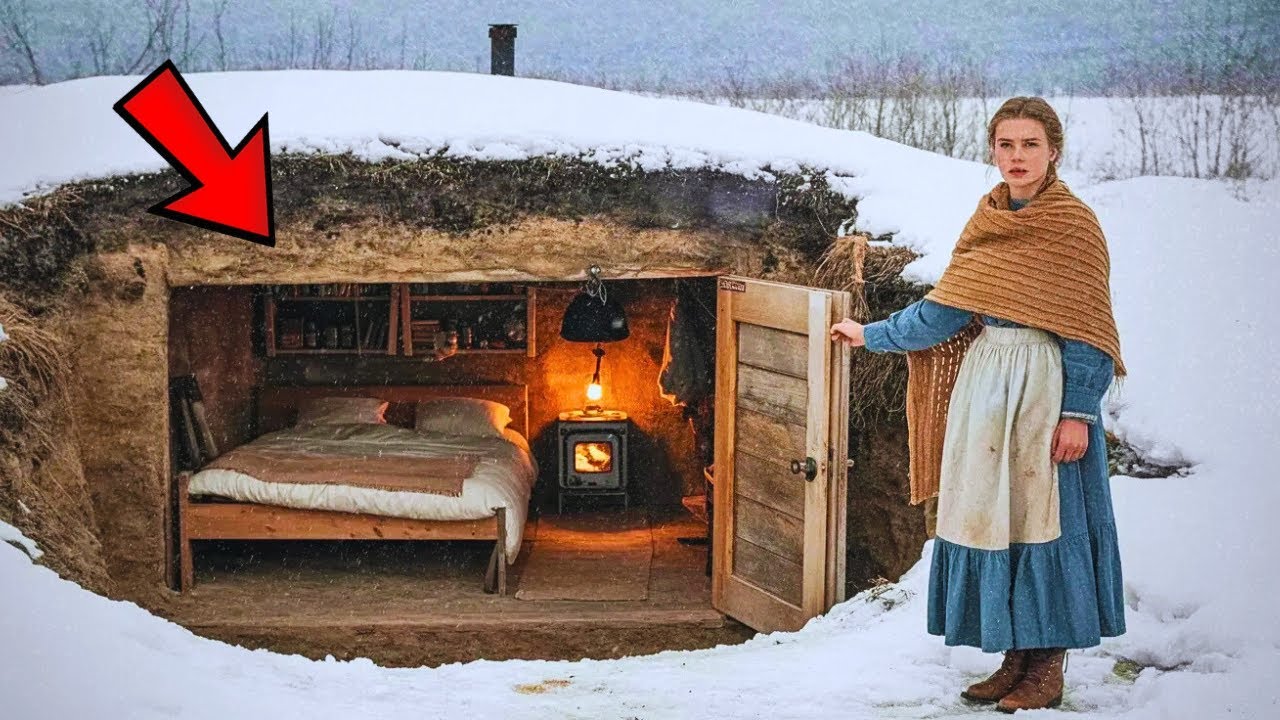 Thrown Out at 19, She Built an Underground Cabin for $220 — It Stayed 71° While Others Froze at -42