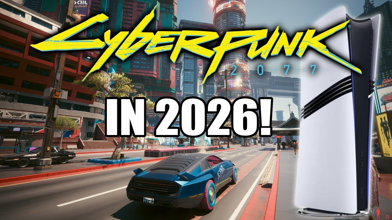 PS5 Pro: Cyberpunk 2077 в 2026 году – Отлично на PRO? Разблокированная частота кадров!