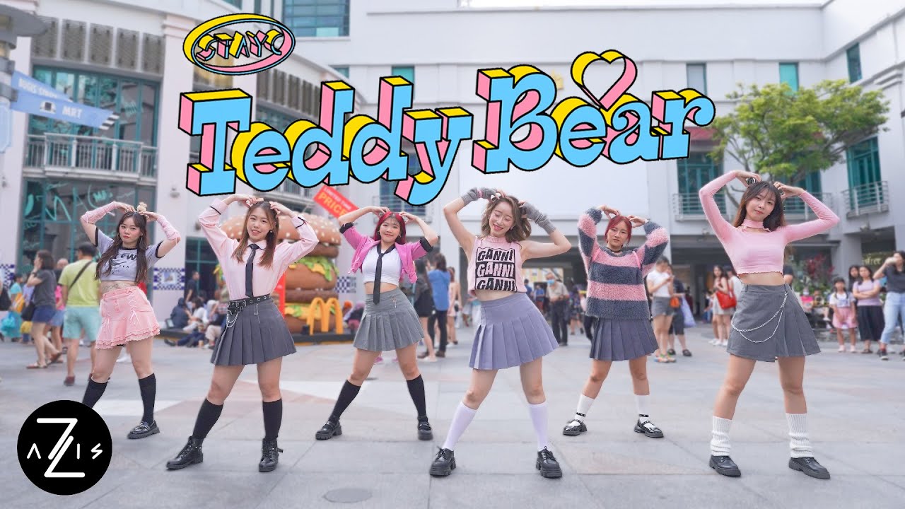 [KPOP IN PUBLIC / ONE TAKE] STAYC(스테이씨) 'Teddy Bear' | DANCE COVER | Z-AXIS FROM SINGAPORE
