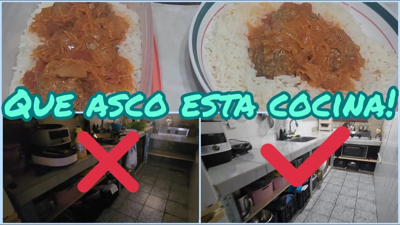 ¡LIMPIÉ ESTA COCINA INMUNDA! Así quedó después de 3 HORAS 🧽🔥