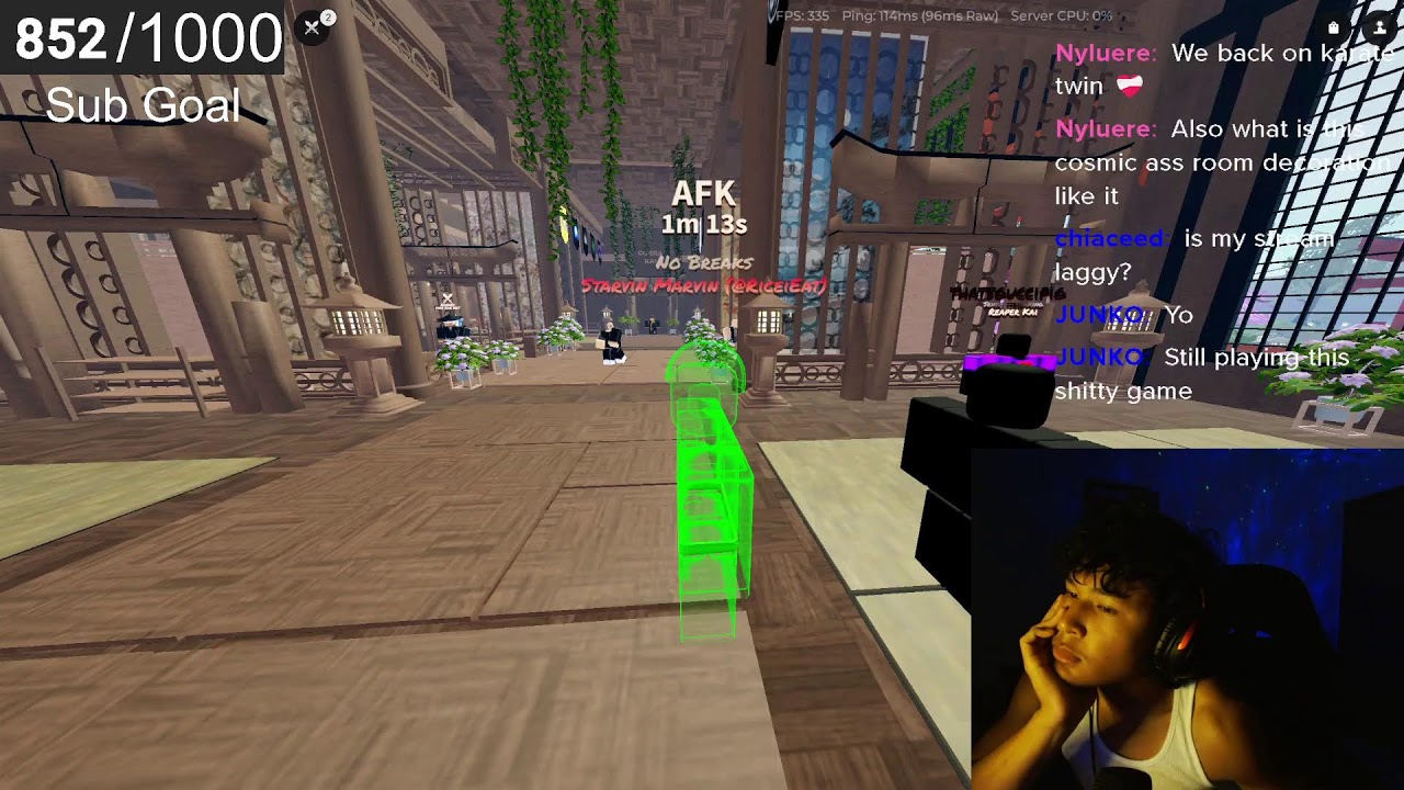 Playing Roblox Karate until I hit Prestige 4