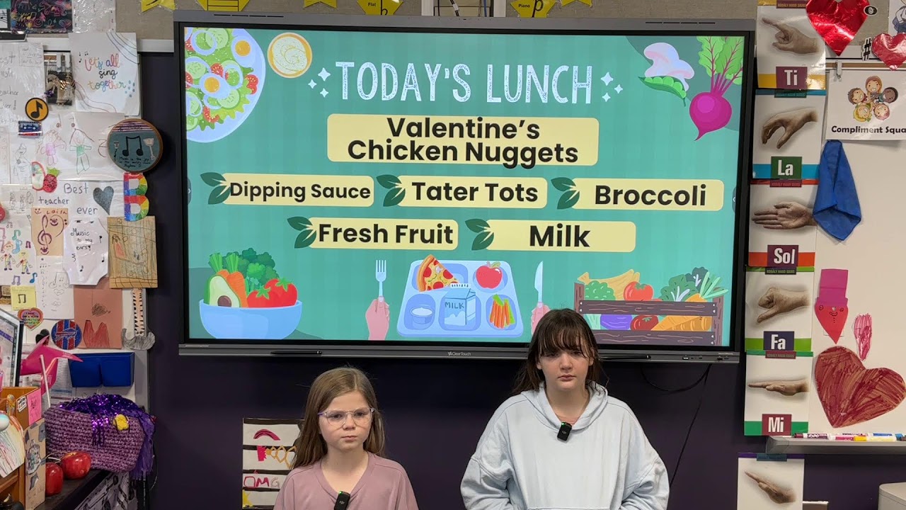 BVS Morning Announcement 2/12/26