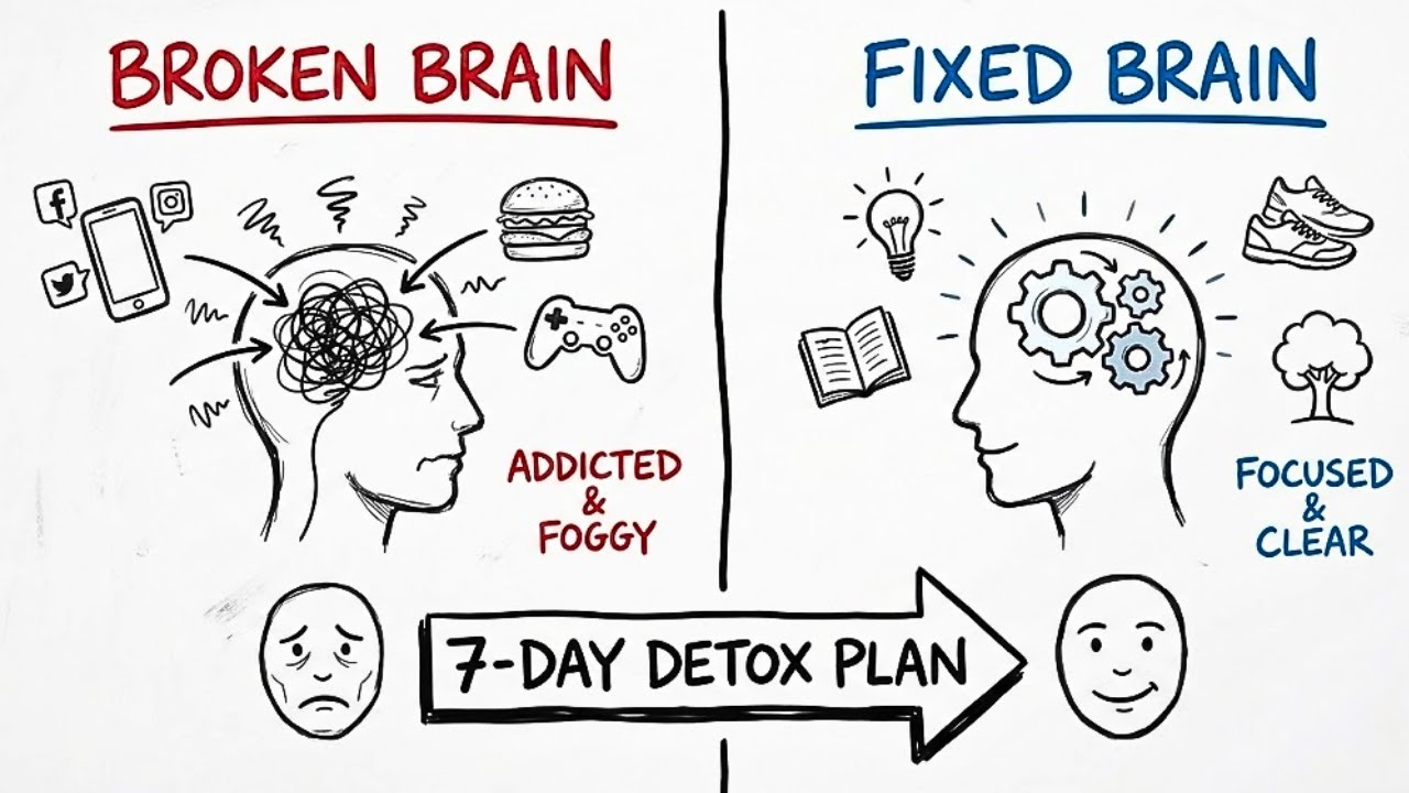 7-Day Dopamine Detox: Fix Your Broken Brain.
