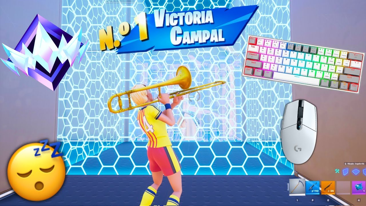 QUIERO SER UN PRO EN FORTNITE ASMR 😴 0 DE PING VS 100 DE PING |Keyboard & Mouse Sounds 😍360FPS 4K