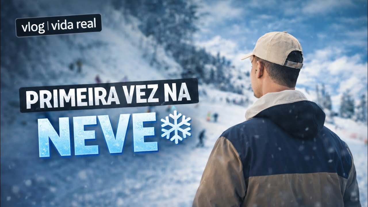 Um Brasileiro na NEVE pela Primeira Vez ❄️🇪🇸 (Eu não esperava por isso…)