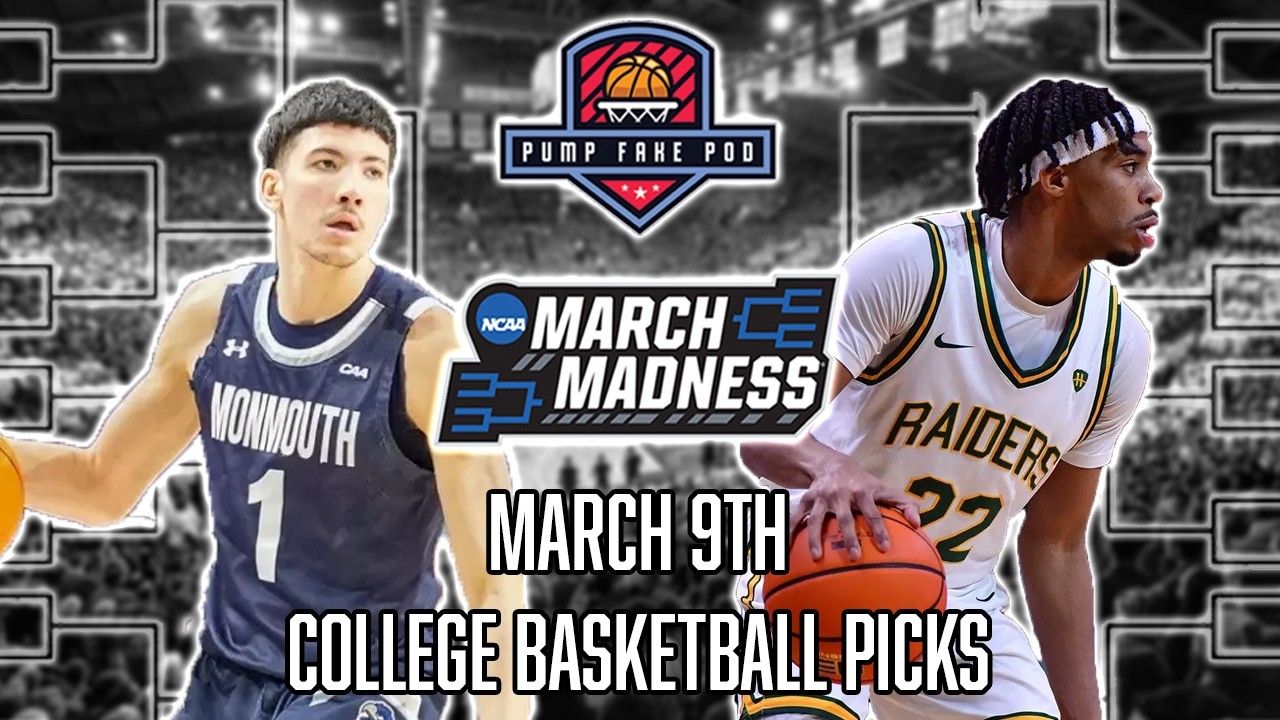 NCAA COLLEGE BASKETBALL CONFERENCE TOURNAMENT PICKS || MARCH 9TH