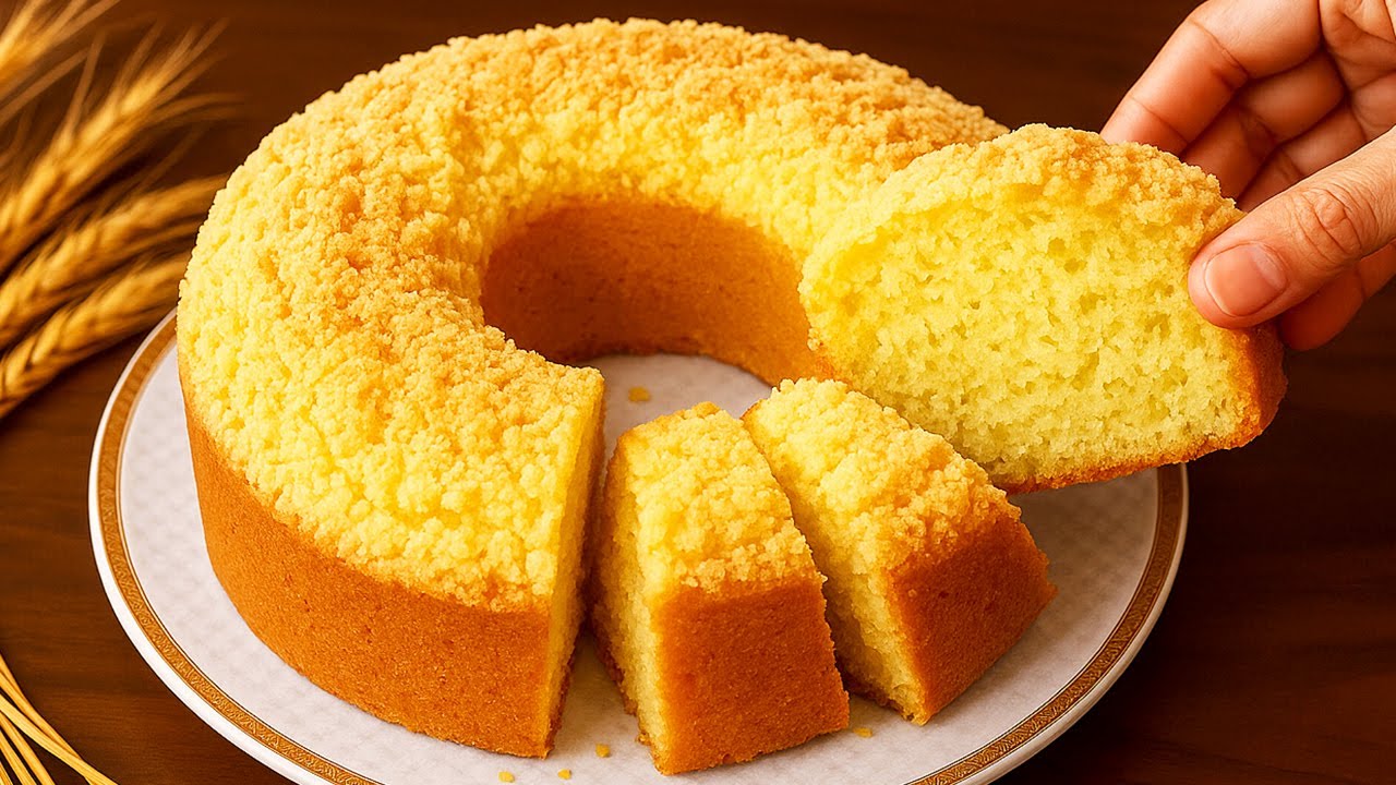 Мягкий и Вкусный Апельсиновый Кекс, Который Таeт во Рту | Готов за 10 Минут