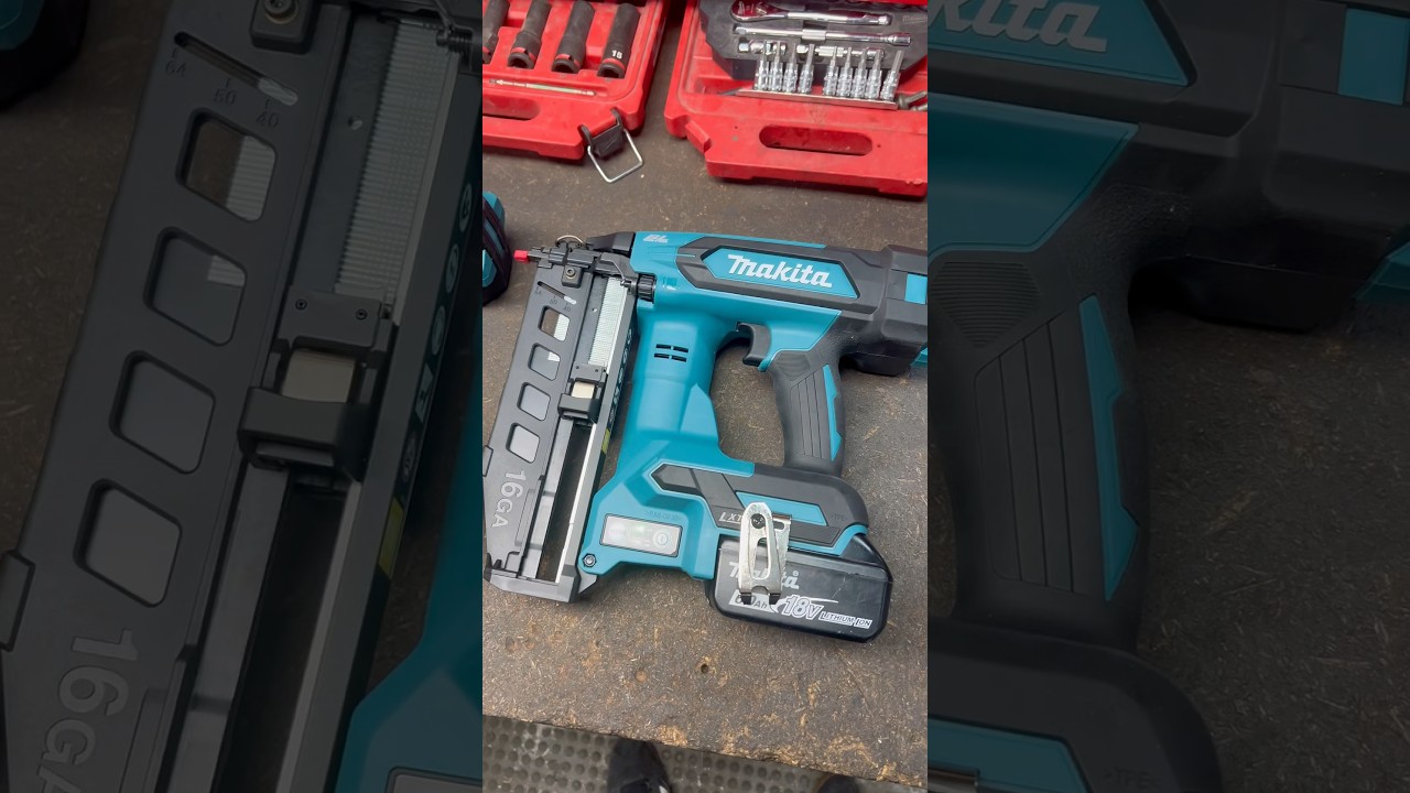 First look 👀 NEW Makita 16Ga Straight and Angled Finish Nailers - DBN601 & DBN610